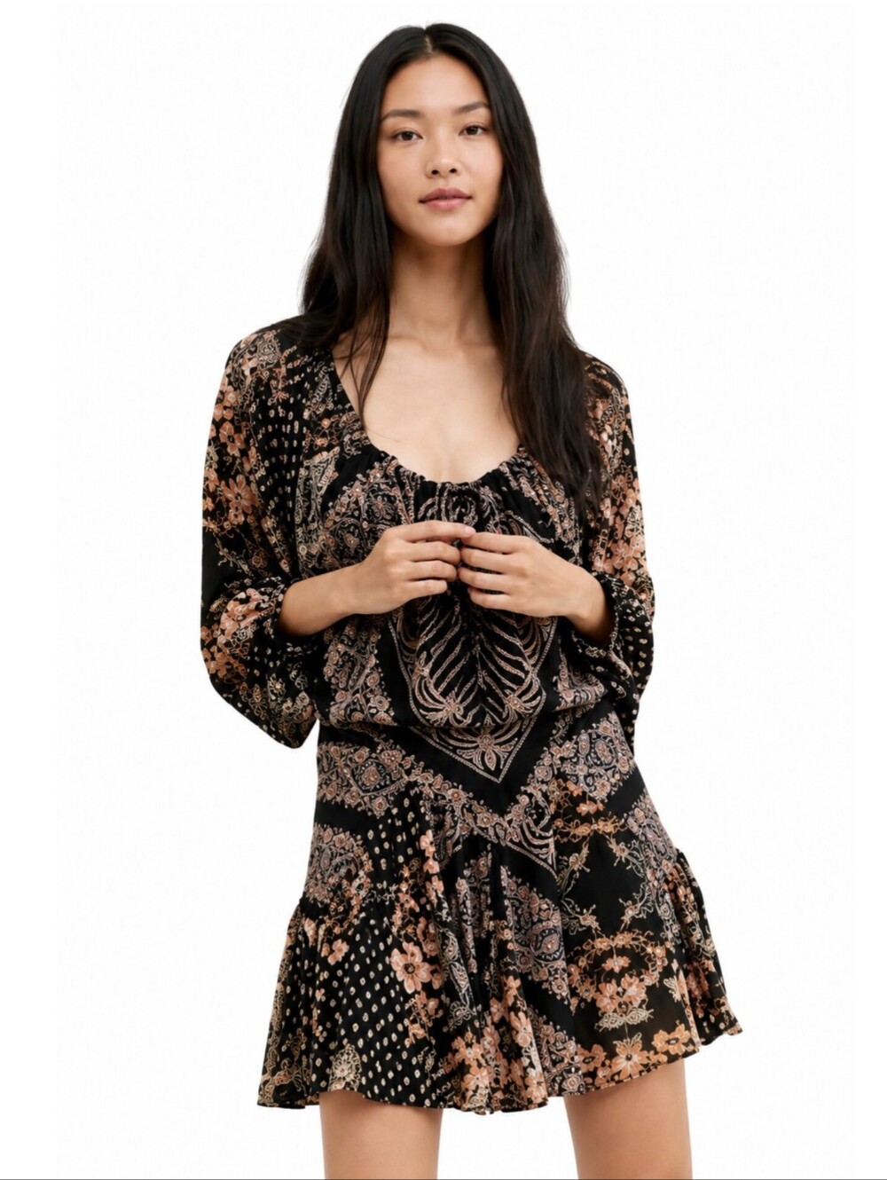 NWOT Free People Seven Wonders Mini Dress